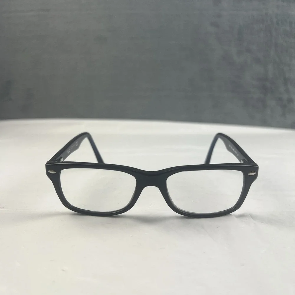 Ray Ban RB1531 3748 Black & Blue Youth Eyeglasses FRAMES ONLY 48-16-130 EUC
